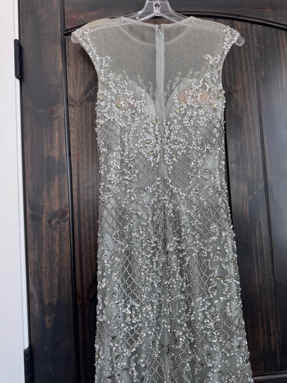 Terani Couture Feathered Gown - Picture 5 of 12